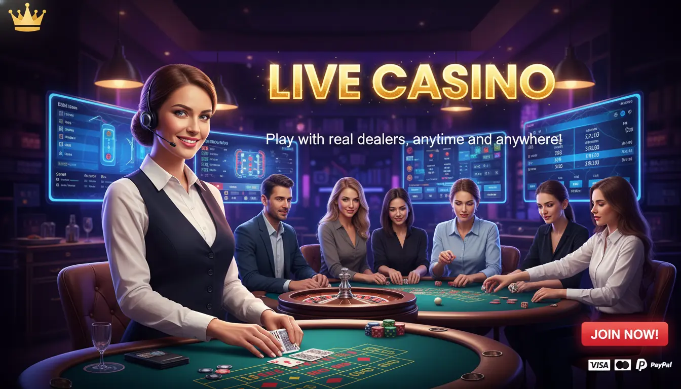 Casinia casino Live Casino