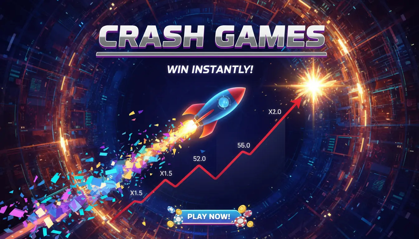 Crash Games bei Casinia casino